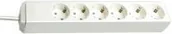 Listwy zasilające - Brennenstuhl Listwa zasilająca Eco biały 6x - 1159420015 - miniaturka - grafika 1