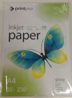 Papier do drukarek - Orink Papier Foto A4/230g-25sztuk w paczce PrintPro - miniaturka - grafika 1