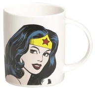 Kubki - Excelsa Super bohaterów Mug Wonder Woman 300 ML, porcelana, biała, 8.9 x 8.9 x 9 cm 49624 - miniaturka - grafika 1