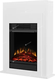 Dimplex Kominek z obudową biały 65cm, Moc grzewcza 1,4kW, Optiflame LED BELLINI ECO LED BIAŁY - Kominki wentylacyjne - miniaturka - grafika 2