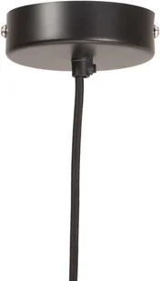 VidaXL Industrialna lampa wisząca, 25 W, czarna, okrągła, 19 cm, E27 320537  VidaXL - Lampy pozostałe - miniaturka - grafika 6