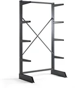 Szafy i regały magazynowe - AJ Produkty Regał wspornikowy PLUS, jednostronny, moduł podstawowy, 2500x1330 mm - miniaturka - grafika 1