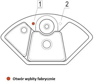 Villeroy & Boch Solo Corner Premiumline 6708 01 J0 - Zlewozmywaki - miniaturka - grafika 5