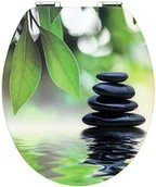 Deski sedesowe - Cornat KSDSC321 Art of Acryl deska sedesowa Black Stone KSDSC321 - miniaturka - grafika 1