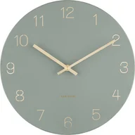 Zegary - Karlsson 5788GR stylowy zegar ścienny, śr. 30 cm - miniaturka - grafika 1