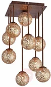 Lampy sufitowe - Paul Neuhaus Oświetlenie GRETA Lampa Sufitowa Rudy, 9-punktowe 6238-48 - miniaturka - grafika 1