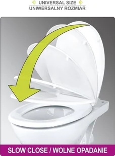 FALA DESKA WC 2W1 PP-O WOLNOOPADAJĄCA - Deski sedesowe - miniaturka - grafika 7