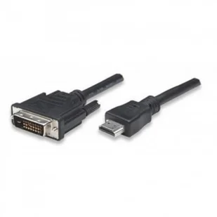 Techly Adapter HDMI-DVI M/M 24+1 1,8m czarny KKTCKUEV0120 - Kable komputerowe i do monitorów - miniaturka - grafika 3