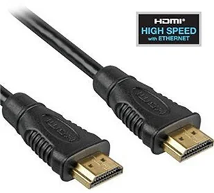 PremiumCord Kabel HDMI pozlacený High speed s ethernetem 1,5m kphdme015) Czarny - Kable komputerowe i do monitorów - miniaturka - grafika 2