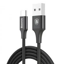 Baseus Kabel Rapid USB-C LED 2m Black BSU013BLK - Kable USB Baseus Kabel Rapid USB-C LED 2m Black BSU013BLK - Kable USB - miniaturka - grafika 14