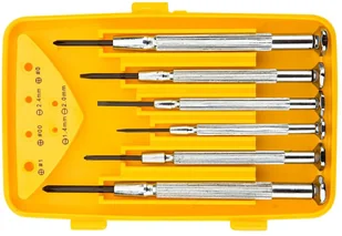 Topex wkrętaki precyzyjne, komplet 6 sztuk, , 39D559 - Śrubokręty - miniaturka - grafika 3