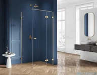 Kabiny prysznicowe - New Trendy Avexa Gold kabina PROSTOKĄTNA 90x80x200 cm przejrzyste prawa EXK-1743 - miniaturka - grafika 1