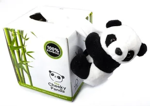 The Cheeky Panda Cheeky Panda, Chusteczki kosmetyczne uniwersalne, pudełko kostka 56 szt. - Chusteczki higieniczne - miniaturka - grafika 2