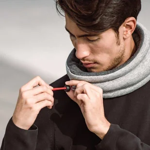 Ostrichpillow Poduszka do drzemki Ostrichpillow LIGHT - midnight grey OPLR02U - Akcesoria turystyczne - miniaturka - grafika 12