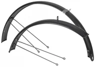 Mtb Błotniki + wsporniki, 55 mm, 20"