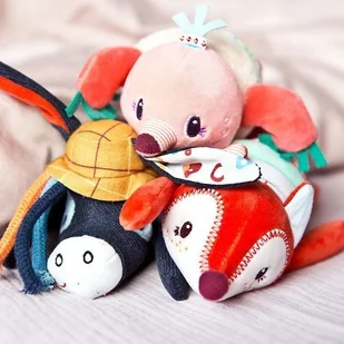 Lilliputiens LILLIPUTIENS Zawieszka wibrująca Lisiczka Alice 6 m+ solution-bc-6294-0 - Zabawki interaktywne dla dzieci - miniaturka - grafika 8