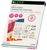 Folie do laminatora - Esselte LEITZ Pouch 125mic A4 100 clear 74300002 - miniaturka - grafika 1