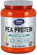 Odżywki białkowe - NOW Foods Odżywa Białkowa PEA PROTEIN 907g Smaki Wanilia Toffe - miniaturka - grafika 1