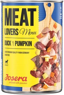 Josera Megapakiet Meatlovers Menu 12 x 400 g Wołowina i ziemniak - Mokra karma dla psów - miniaturka - grafika 2