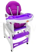 Krzesełka do karmienia - BABYMAXI 5w1 Fioletowy - miniaturka - grafika 1
