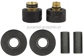 Akcesoria grzewcze - Vario Term Zestaw maskujący rozety + tuleje + złączki CU/PEX - antracyt PEX - instalacja alu-pex ZMR1P16xM2215 - miniaturka - grafika 1