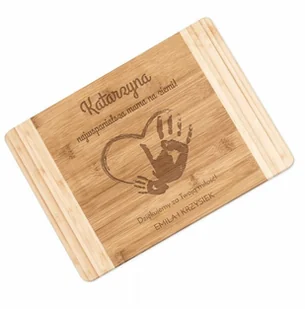 Murrano Deska bambusowa do krojenia z grawerem dla niego na imieniny DSK-BMB2-035 - Gadżety dla niej i dla niego - miniaturka - grafika 7