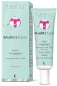 Kremy do twarzy - Flos-Lek Floslek Balance T-Zone Krem korygujący z kwasami AHA i PHA na noc do cery mieszanej 50ml - miniaturka - grafika 1