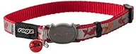 Smycze dla psów - Rogz CB40-C-paskiem na szyję reflecto Cat, S, czerwony - miniaturka - grafika 1