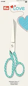Nożyczki - Prym Love prymlove Polka Dot Griff metalowe nożyczki do tkanin, turkusowe, 18 cm/17,8 cm 610540 - miniaturka - grafika 1