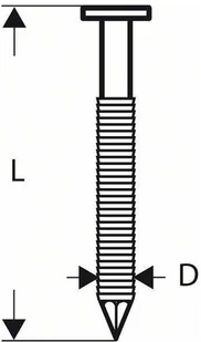 Bosch Professional Gwoździe SN21RK 75RHG 2608200040 - Gwoździe - miniaturka - grafika 3