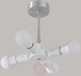 Lampenwelt Biała lampa sufitowa LED GALA - made in Germany - Lampy sufitowe - miniaturka - grafika 5