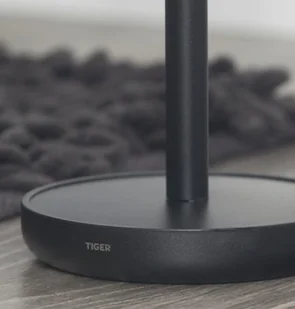 Tiger Urban Stojak na zapas papieru toaletowego czarny 13155.3.07.46 - Wieszaki łazienkowe - miniaturka - grafika 2