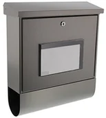 Skrzynki na listy - Burg Wächter Burg-Wächter skrzynka na listy 75310 " Malaga 4400 Ni ", ze stali nierdzewnej - miniaturka - grafika 1