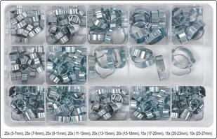 Yato ZESTAW OBEJM ZACISKOWYCH Z USZAMI 175 SZTUK MIX ROZMIARÓW - Inne mocowania - miniaturka - grafika 3