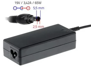 Akyga Zasilacz do laptopa dedykowany do notebooków Toshiba 19V/3.42A 65W 5.5x2.5 mm AK-ND-01 - Zasilacze do laptopów - miniaturka - grafika 2