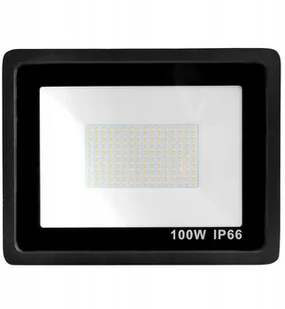 Decorativi Halogen naświetlacz czarny LED bez czujnika ruchu 100W B.ZIMNA 6000K 244 Decorativi 244 - Lampy ogrodowe - miniaturka - grafika 2