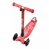 Hulajnogi - Maxi Hulajnoga Micro Deluxe - Czerwona - miniaturka - grafika 1