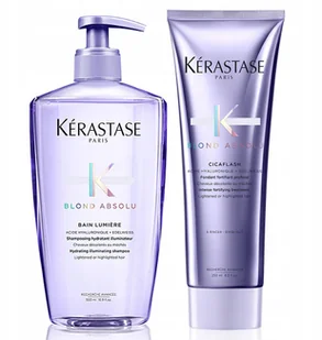 Kerastase Blond Absolu Szampon Lumiere 500 Odżywka - Szampony do włosów - miniaturka - grafika 2