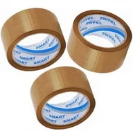 Akcesoria do pakowania - Smart SMA020K Taśma pakowa SMART" 48mmx50m brązowa - miniaturka - grafika 1