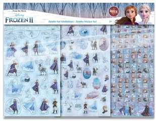 GLOBIX Kraina Lodu 2 Zestaw 400 naklejek - Zabawki kreatywne - miniaturka - grafika 2