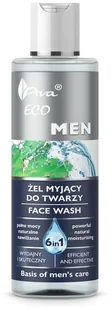 AVA AVA Eco Men M) żel myjący do twarzy 200ml - Kosmetyki do pielęgnacji twarzy męskie - miniaturka - grafika 4