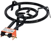 Obcojęzyczne książki kulinarne - Paelleras EL CID Palnik vaello campos wykonana ze stali nierdzewnej 2 palników A/butan propan cm. 40-patelnia Paella 20400 - miniaturka - grafika 1