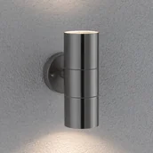 Lampy ogrodowe - Paulmann Flame kinkiet 2-pkt. stal szlachetna - miniaturka - grafika 1