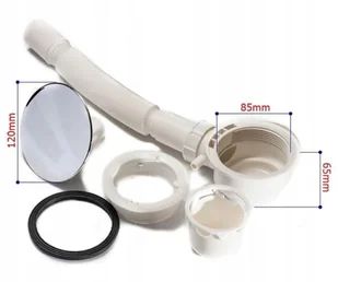 231 HYDAR BRODZIK SLIM KWADRATOWY CZARNY 90x90 AKRYL + SYFON 23178192 78192-uniw - Brodziki prysznicowe 231 HYDAR BRODZIK SLIM KWADRATOWY CZARNY 90x90 AKRYL + SYFON 23178192 78192-uniw - Brodziki prysznicowe - miniaturka - grafika 5