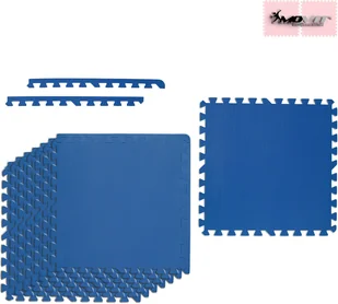 Movit NIEBIESKA MATA AMORTYZUJĄCA JUDO MMA ZAPASY - Maty do ćwiczeń - miniaturka - grafika 2