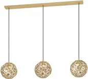 Lampy sufitowe - Eglo SKOURA 39757 lampa wisząca 3x60W/E27 IP20 EGL39757 - miniaturka - grafika 1