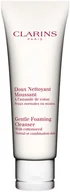 Pianki do mycia twarzy - Clarins Gentle Foaming Cleanser 125 ml Pianka oczyszczająca do demakijażu cera normalna i mieszana LETNIA WYPRZEDAŻ DO 80% - miniaturka - grafika 1