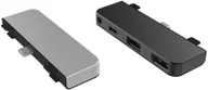 Gadżety USB - Hyper adapter HyperDrive 4w1 USB C Hub pro iPad Pro HY HD319E GRAY szary - miniaturka - grafika 1