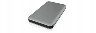ICY BOX zewnętrzna obudowa USB-C na dyski twarde 2,5 cala, USB 3.0 (5 Gb/s), aluminium, wbudowany kabel USB-C, beznarzędziowy, szary 60244 - Akcesoria do komputerów stacjonarnych - miniaturka - grafika 3