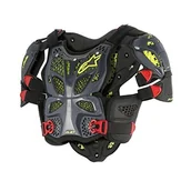 Akcesoria turystyczne - Alpinestars klatki piersiowej Panzer  A-10 Full Chest Protector Anthracite, XL / XXL, czarny 2701-0823 - miniaturka - grafika 1
